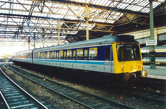 Scotrail Train at Edinburgh