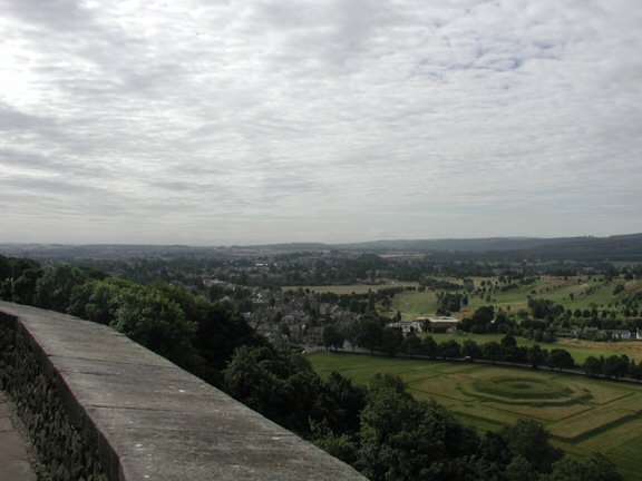 View from Stirling Castle Ramparts